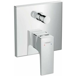 Hansgrohe - Façade mitigeur bain douche encastré 2 sorties Metropol chromé