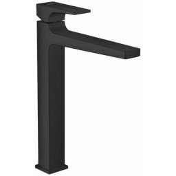 Hansgrohe - Metropol Mitigeur de lavabo 260 poignée manette, bonde Push-Open, Noir mat (32512670)