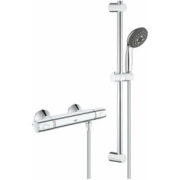 Grohe - Precision Trend - Set de douche avec thermostat, 3 jets, chrome 34237002