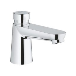 Euroeco Cosmopolitan s Robinet temporisé 1/2 bleu/rouge chrome - chrome - Grohe
