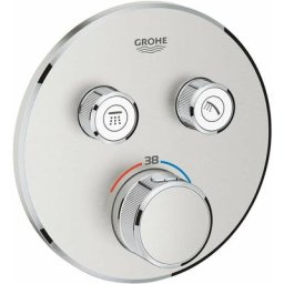 Grohe - Thermostatique pour installation encastrée 2 sorties Supersteel 29119DC0