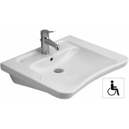 Lavabo targa architectura vita - Dimensions: 65 x 55 cm - Couleur: blanc - Blanc