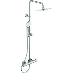 Colonne douche thermostatique Ideal Standard Ceratherm T100, douchette Evo Diamant