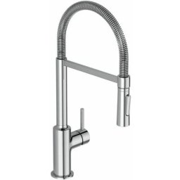 Robinet cuisine Ideal Standard semi-pro Ceralook chrome, sans microfibre, Sans nettoyant