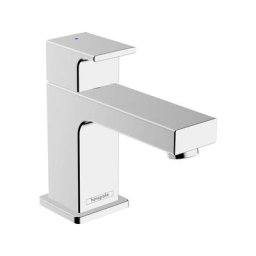 Hansgrohe - Vernis Shape Robinet de lave-mains 70 eau froide sans tirette ni vidage, Chrome