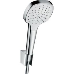 Hansgrohe - Croma Select e -Ensemble support mural et douchette 1jet avec flexible de douche 160 cm