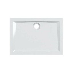 Geberit - Receveur de douche carré 70X100 cm en grès cérame 60 blanc brillant Blanc