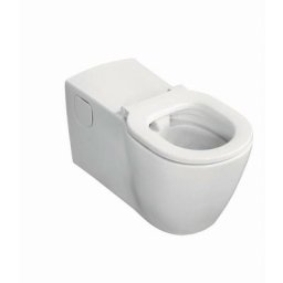 Ensemble cuvette Matura rallongée sans bride + Abattant fc blanc Porcher ideal standard