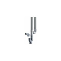 Siphon double machine à laver ø40 sortie horizontale - NOYON