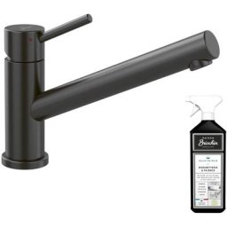 Robinet cuisine villeroy et boch Como Window, acier massif, Avec nettoyant
