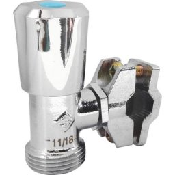 Robinet de piquage autoperceur pour machine à laver - pour tube Ø10 à 16 - M3/4 - Chromé