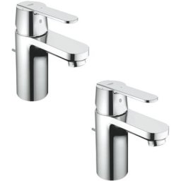 Mitigeur lavabo Get Chromé avec tirette x2 - Grohe