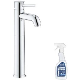 GROHE Mitigeur vasque Start Classic taille XL chromé avec nettoyant robinetterie GrohClean