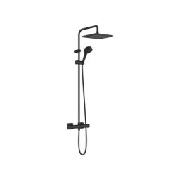 Hansgrohe - vernis 240 tuyau de douche 1jet avec thermostat noir mat - Noir mat