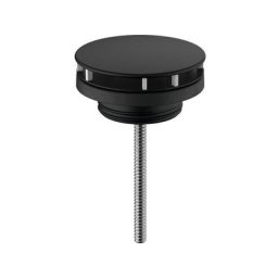 Hansgrohe - Bonde lavabo à écoulement libre noir mat