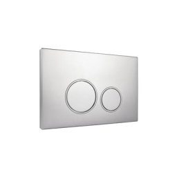 Starbluedisc - doppio tableau de commande pour Réservoir wc geberit up100/up320 chrome mat