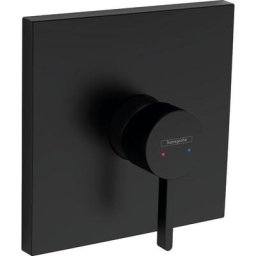 Hansgrohe Finoris - Mitigeur de douche encastré, 1 sortie, noir mat 76615670