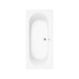VILLEROY ET BOCH Baignoire droite O Novo acrylique, 180 X 80