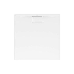 Receveur antidérapant 80 x 80 villeroy et boch Architectura Metalrim acrylique carré blanc