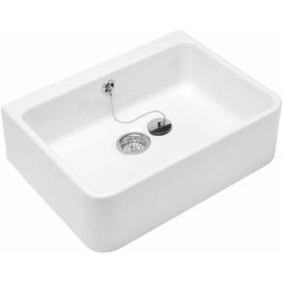 O.novo - Évier en céramique à poser, 695x500 mm, blanc alpin 63270001 - Villeroy&boch