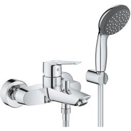 Grohe - Start Mitigeur monocommande avec set de douche montage mural 23413002