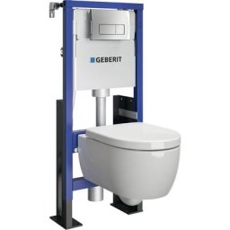Pack bâti-support Duofix pour wc suspendu Premium Rimfree 112 cm - Autoportant renforcé - Réservoir