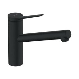 Hansgrohe - Zesis M33 mitigeur de cuisine 150 1jet, noir mat (74802670)