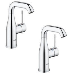Mitigeur lavabo Essence Grohe Taille M - Sans tirette X2