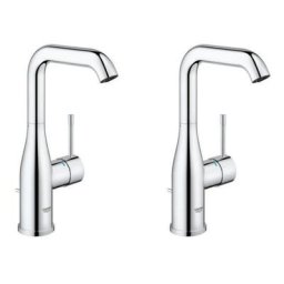Grohe - Robinet lavabo Essence - Taille l - Chromé X2