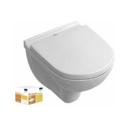 Wc suspendu compact avec bride Villeroy&boch O.novo + abattant