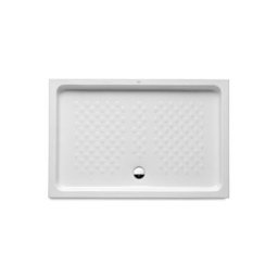 Roca - Receveur de douche en céramique à poser italia 1000x800x80 - Blanc