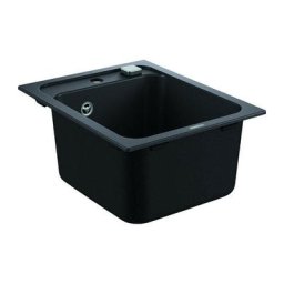 Evier K700 31650 1 bassin 400x500mm granit noir