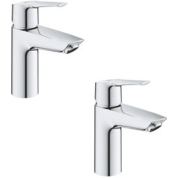 Mitigeur lavabo Start 2021 monocomande taille s avec vidage Push-Open chromé - Grohe