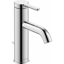 C.1 Mitigeur monocommande de lavabo m - Chromé Brillant - avec vidage - C11020001010 - Duravit