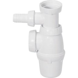 Siphon évier réglable avec prise machine à laver Wirquin Pro 40MM 30720428