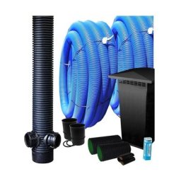 Puits canadien 2x50m avec regard et borne prise d´air standard Econoname KITPUITSREGSTD2 2