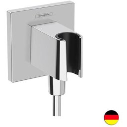 Hansgrohe - Fixfit - Coude de raccordement avec support, chrome 26889000