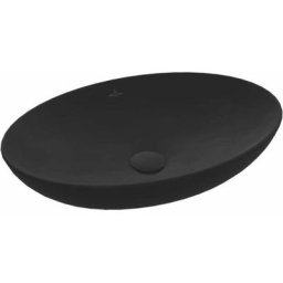 Villeroy & Boch Loop&Friends - Vasque, 560x380 mm, sans trop-plein, CeramicPlus, ébène 4A4701S5
