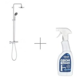 Grohe - Colonne de douche Vitalio Start System 160 + Nettoyant robinetterie Clean