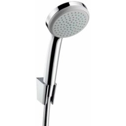Hansgrohe - Ensemble support mural et douchette 1jet avec flexible de douche 160 cm chromé Croma 100