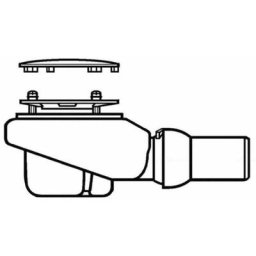 Subway Infinity - Garniture de vidage Tempoplex Plus Compact 90 mm, blanc 92260068 - Villeroy&boch