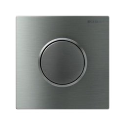 Geberit - Sigma10 - Commande du rinçage de l'urinoir, plaque de déclenchement de type 10, inox