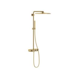 Grohe - Euphoria SmartControl - Set de douche Cube 310 Duo avec thermostat, 2 jets, Cool Sunrise