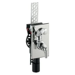 Siphon encastré avec alimentation pour machine à laver Verticale