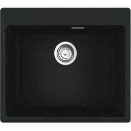 Maris - Évier en fragranit mrg 610-54 ftl, 590x500 mm, noir mat 114.0661.453 - Franke