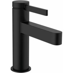 Hansgrohe - Finoris - Mitigeur de lavabo 110, avec Push-Open, CoolStart, EcoSmart, noir mat 76024670