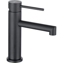 Robinet de Salle de Bain, Mitigeur de Lavabo Noir, Robinet de Lavabo Salle de Bains Haute Qualité