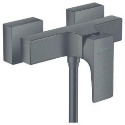 Hansgrohe - Metropol - Mitigeur de douche, noir chromé brossé 32560340