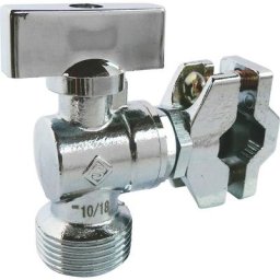Robinet de piquage autoperceur pour machine à laver - pour tube Ø10 à 16 - M3/4 - Chromé