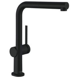 Hansgrohe - Mitigeur cuisine Talis M54 270 douchette extractible, noir mat